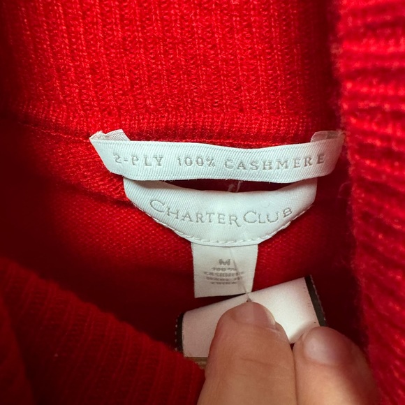 100% Cashmere Medium turtleneck sweater size - Picture 6 of 7